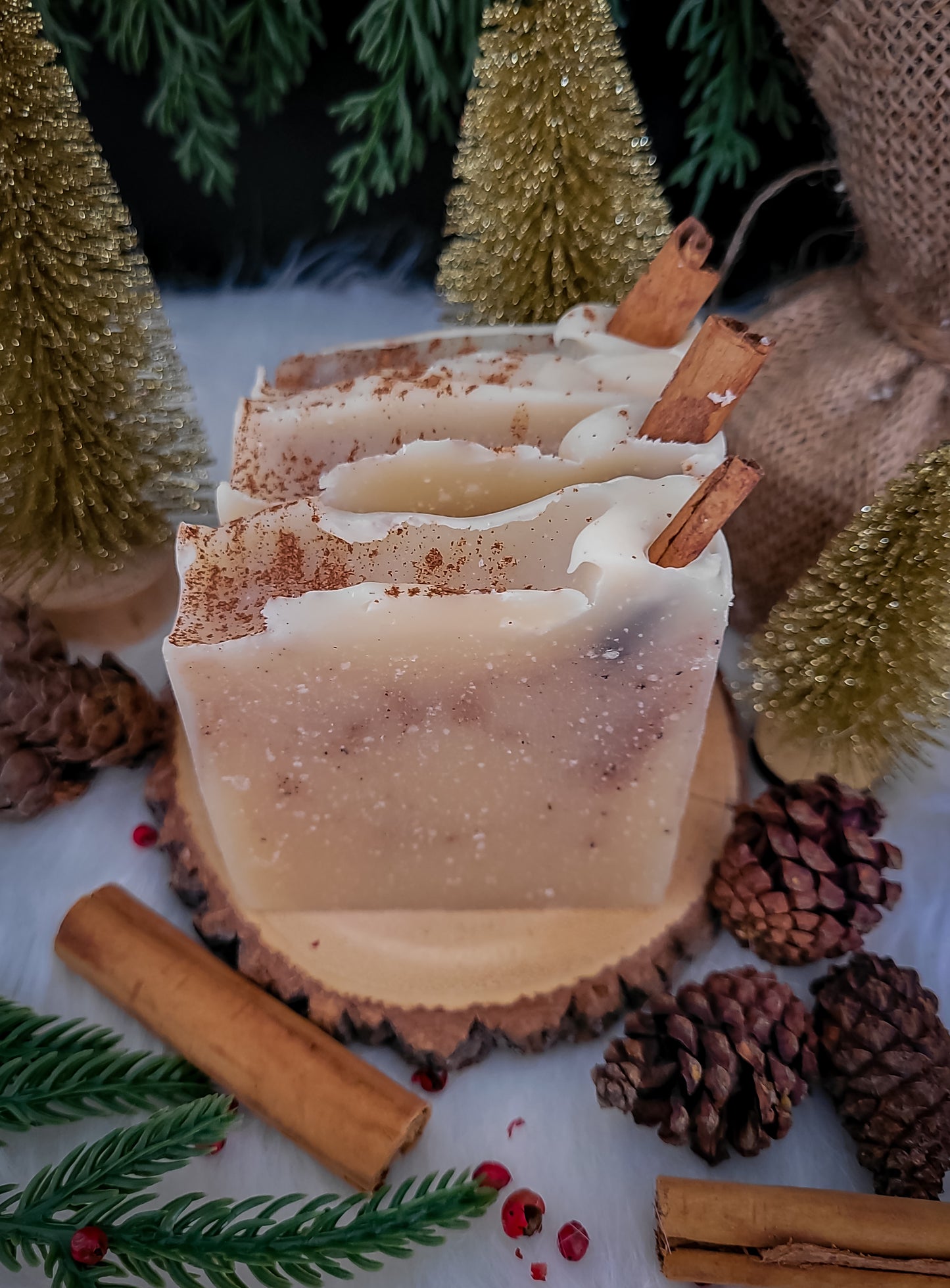 Jabón Artesanal de Coquito Navideño-Edición Limitada