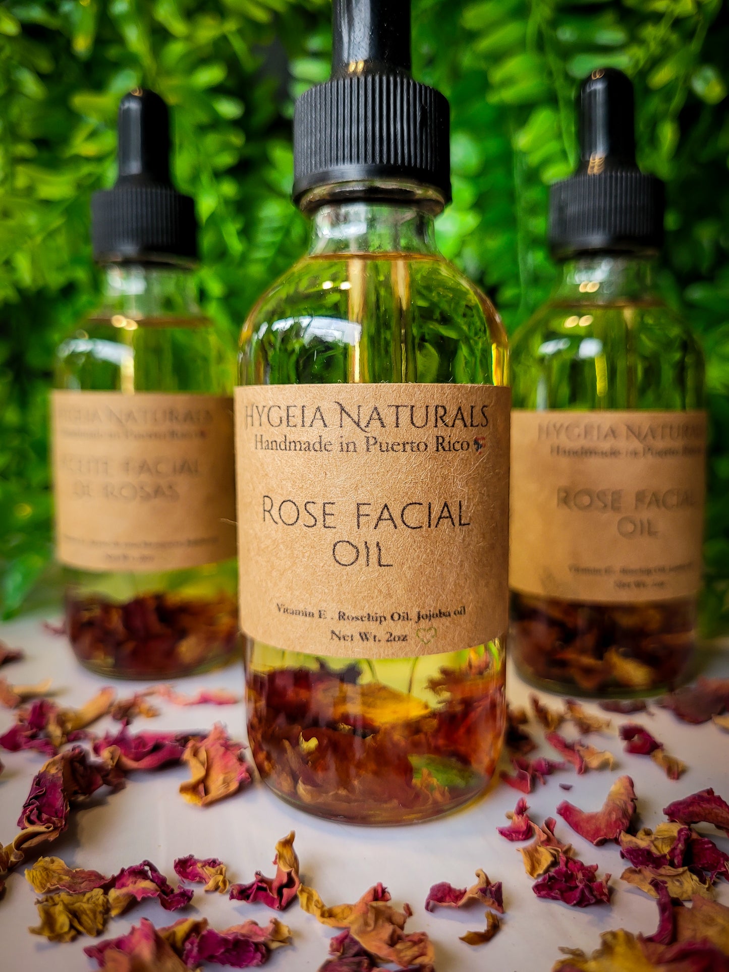 Rose Glow Facial Oil – 100% Natural Botanical Elixir