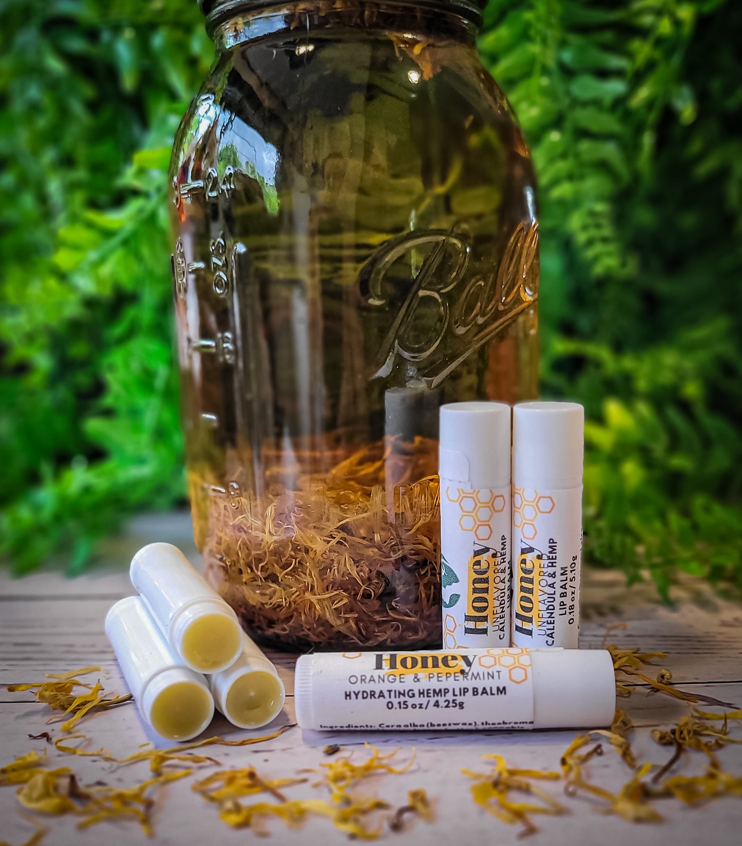 Soothing Calendula & Hemp Lip balm