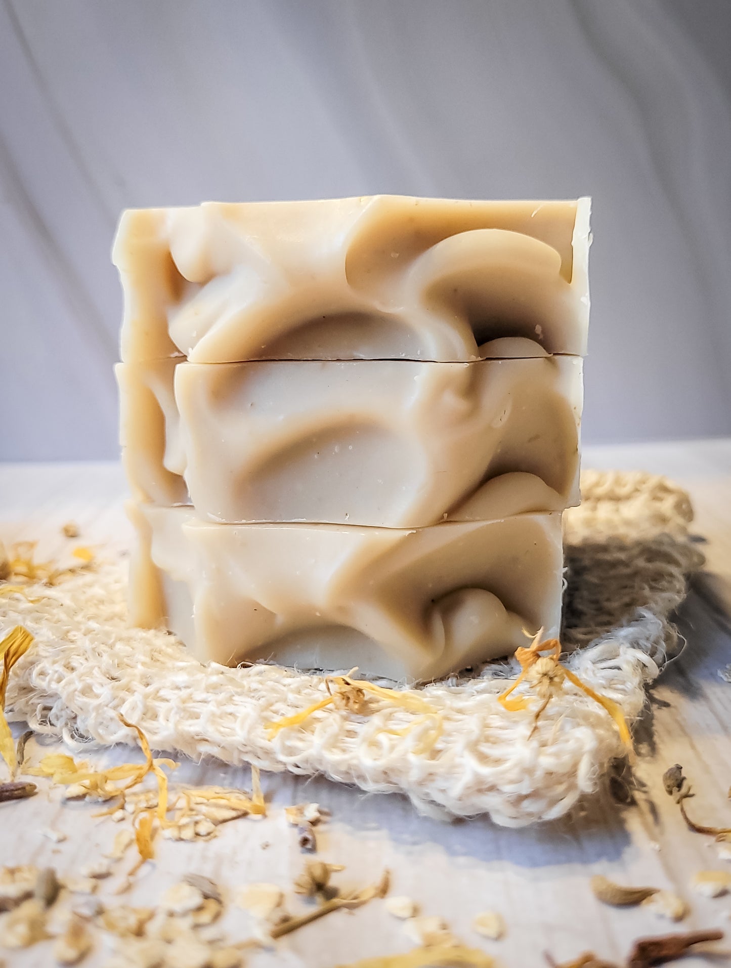 Soothe & Nourish Delicate Skin: Calendula, Goat's Milk & Chamomile Baby Soap