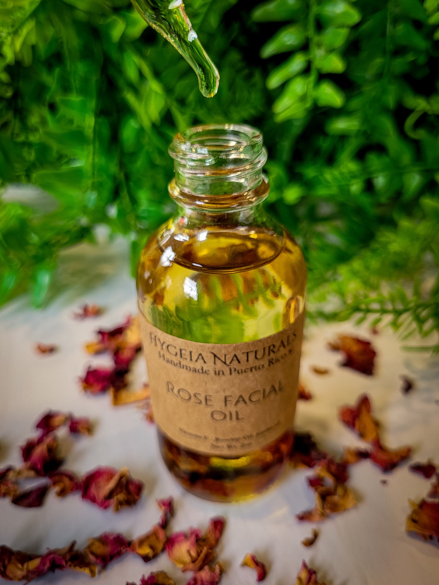 Rose Glow Facial Oil – 100% Natural Botanical Elixir