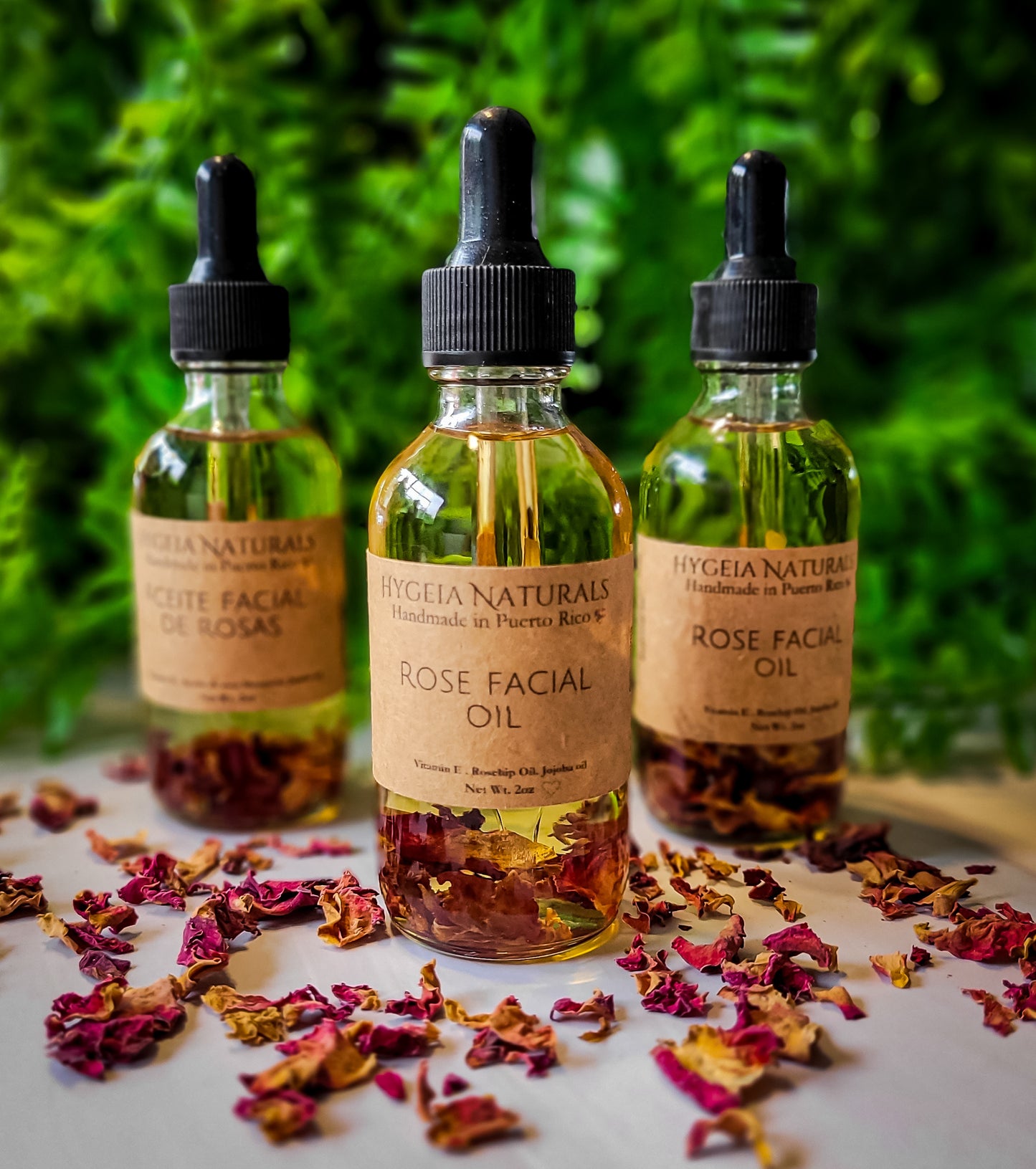Rose Glow Facial Oil – 100% Natural Botanical Elixir