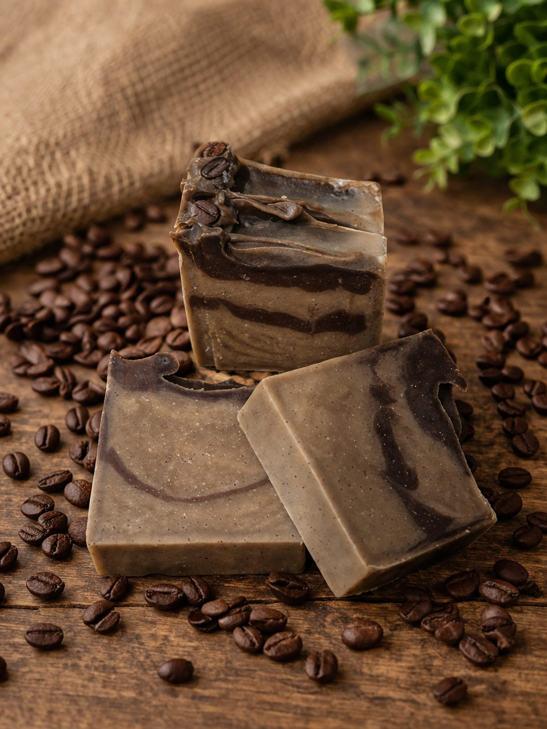 Jabón Natural de Café y Cacao- Exfoliación Natural y Piel Radiante