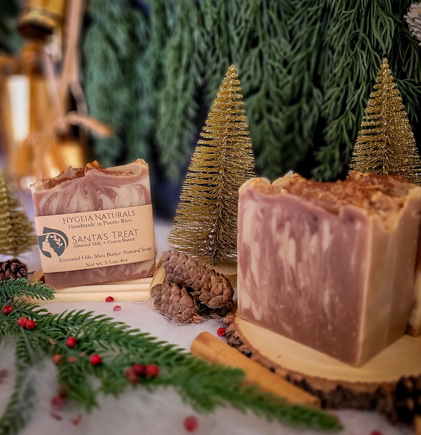 Santa’s Treat – Jabón Artesanal Navideño