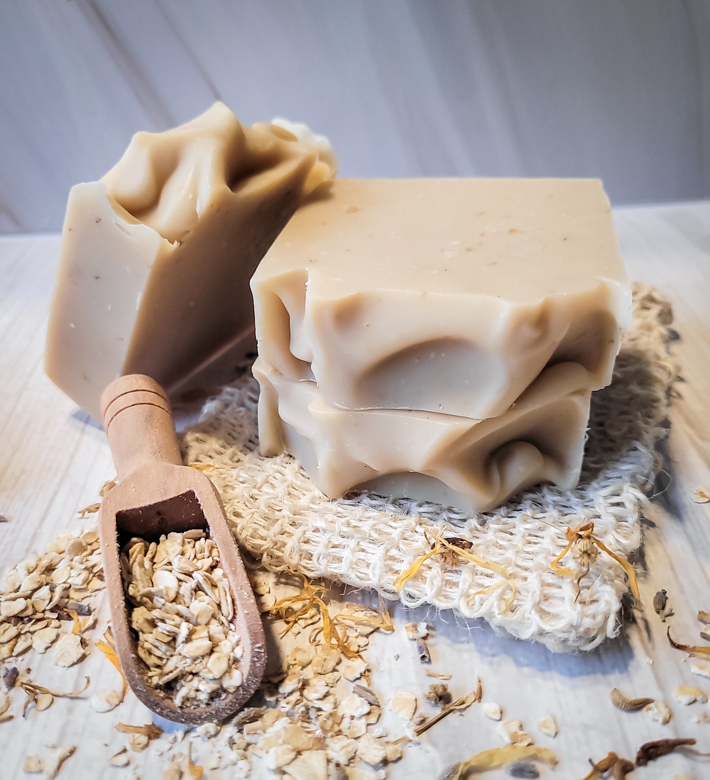 Soothe & Nourish Delicate Skin: Calendula, Goat's Milk & Chamomile Baby Soap