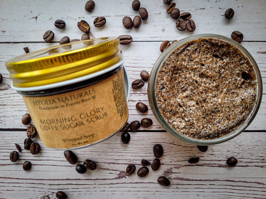 Jabón Batido Exfoliante con Azúcar Morena y Café