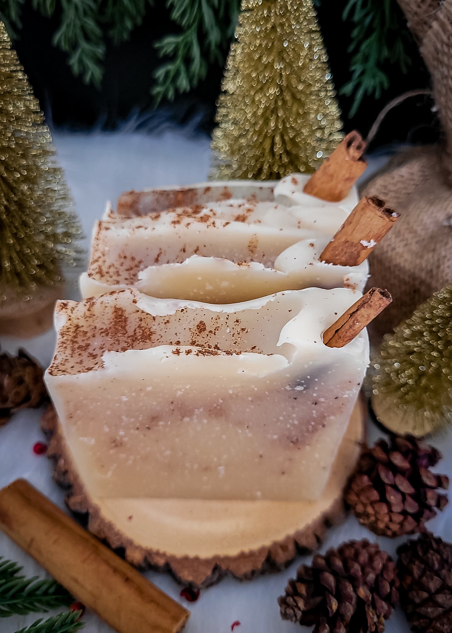 Jabón Artesanal de Coquito Navideño-Edición Limitada