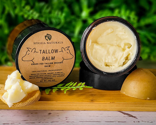 Tallow Balm with Grass-Fed Tallow, Organic Jojoba Oil, Beeswax & Shea Butter – Lavender & Frankincense