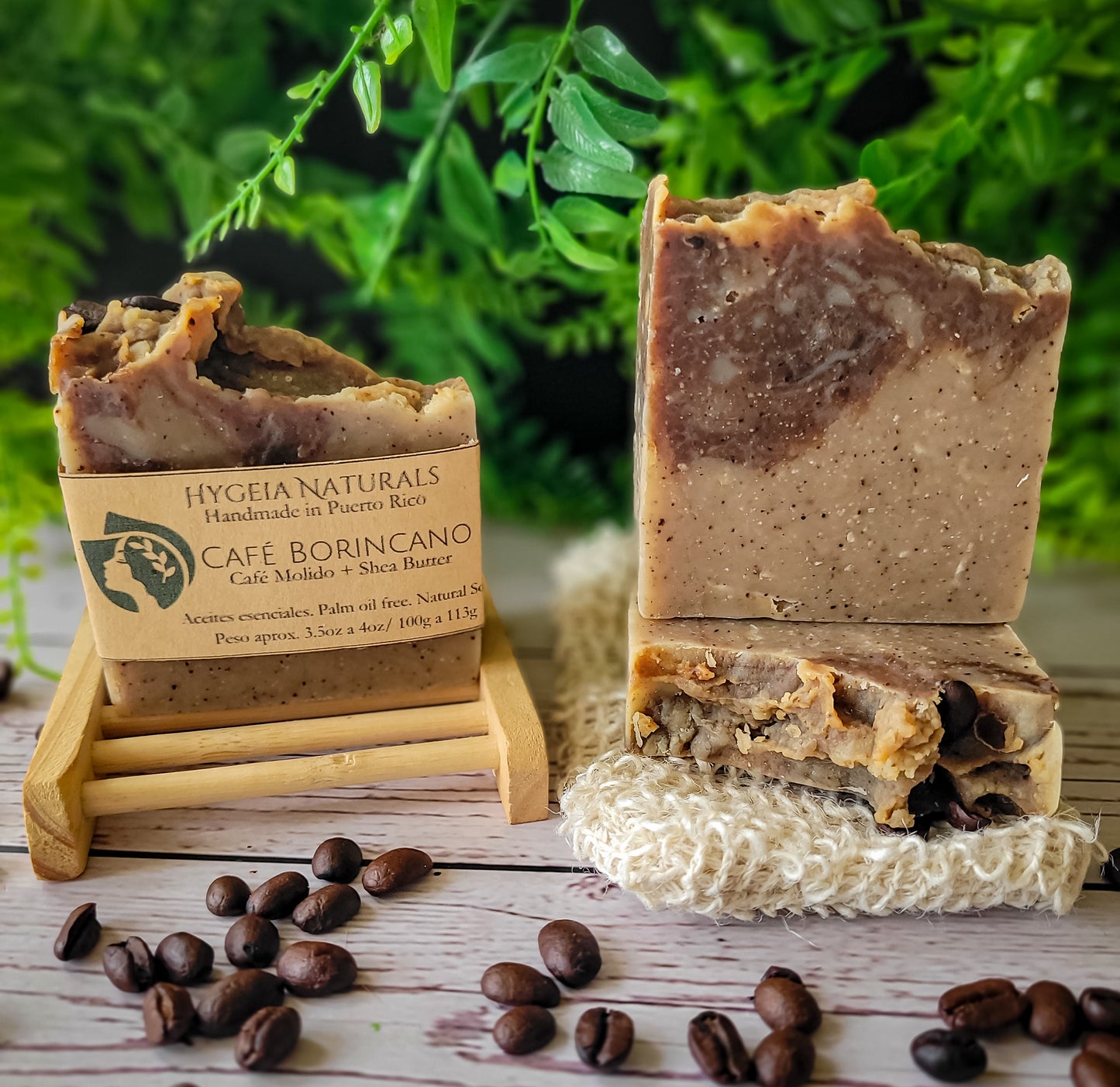 Jabón Natural de Café y Cacao- Exfoliación Natural y Piel Radiante