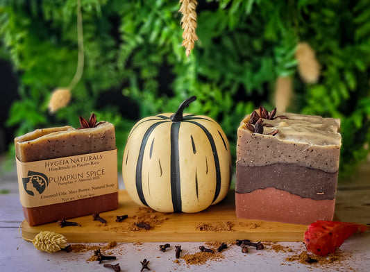 Pumpkin Spiced – Jabón Artesanal de Otoño
