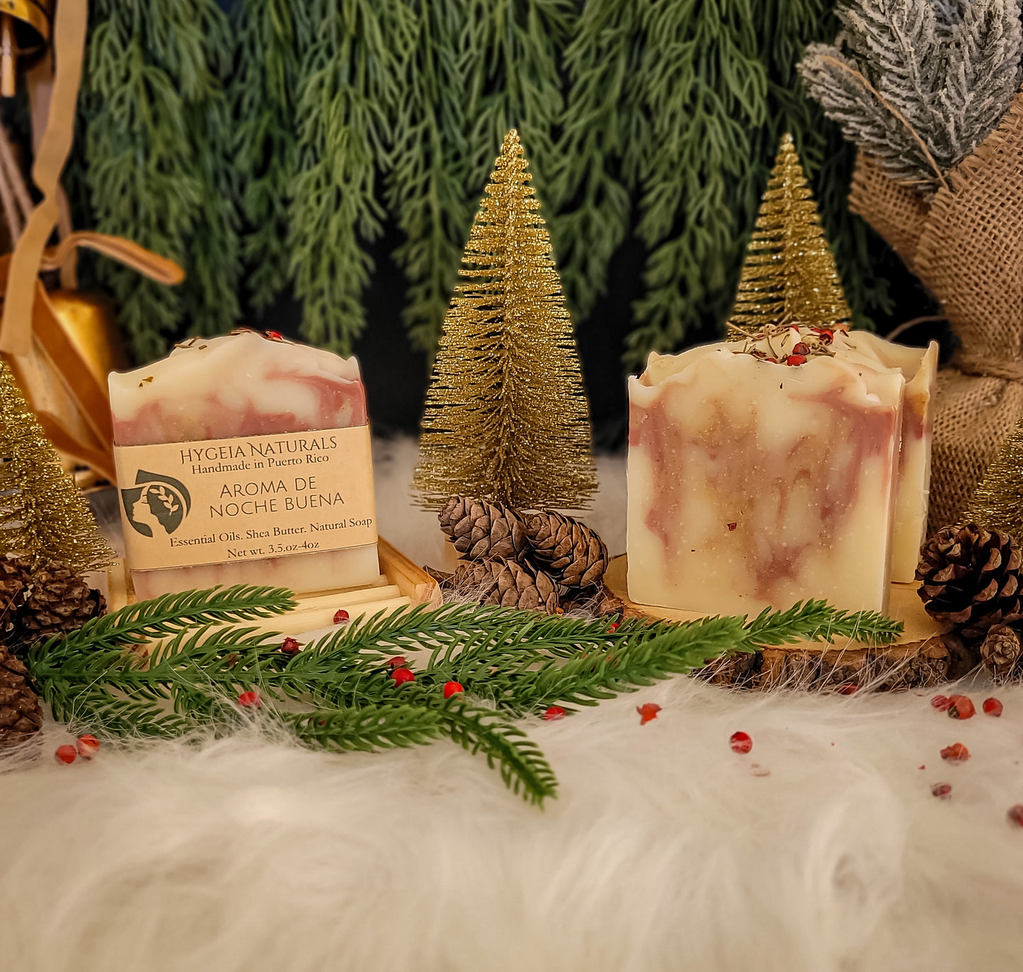 Jabón Artesanal Brisa Navideña – Edición Navideña (limitado)