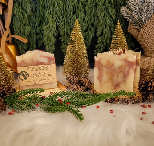 Jabón Artesanal Brisa Navideña – Edición Navideña (limitado)