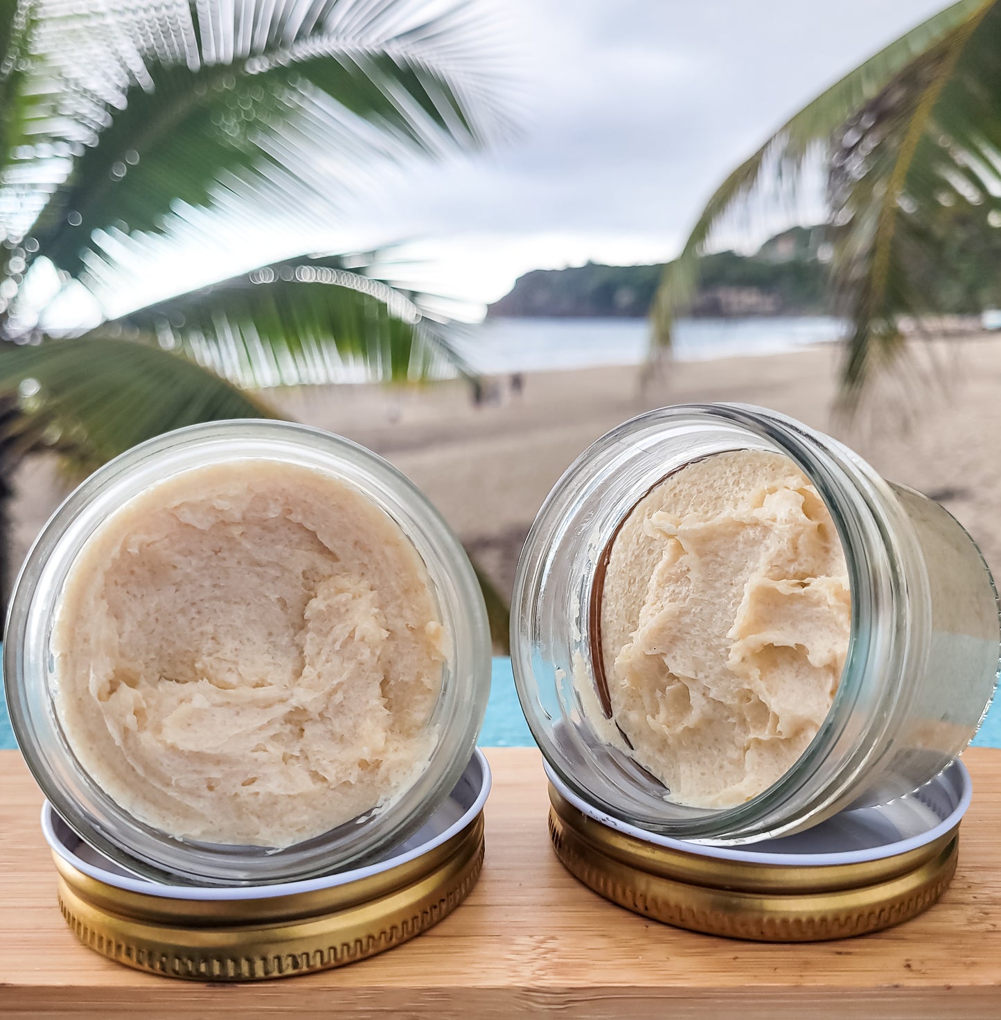 Jabón Batido Exfoliante con Sal de Mar y Cítricos – Tropical Island