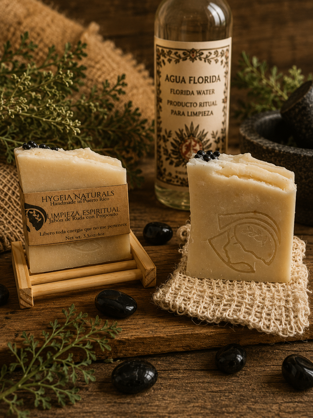 Limpieza Espiritual- Jabón Artesanal de Ruda/ Spiritual Cleansing Rue Soap