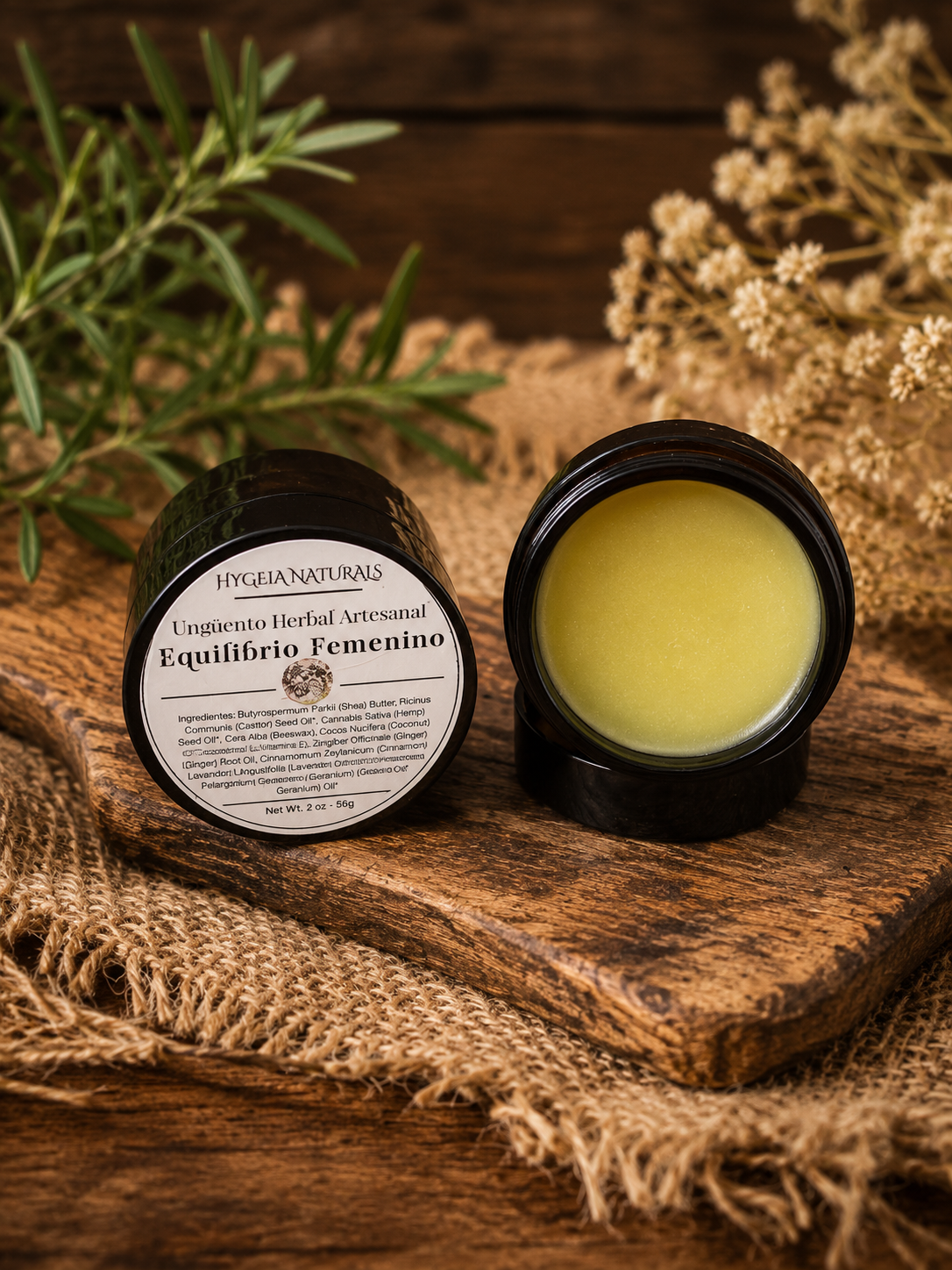 Equilibrio Femenino | Ungüento Herbal Femenino