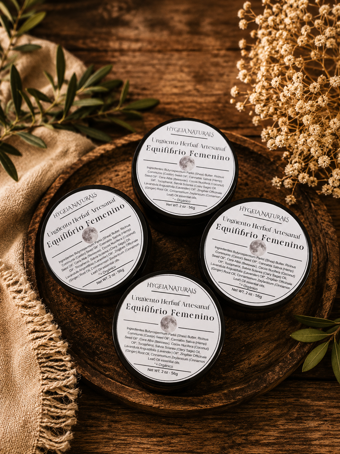 Equilibrio Femenino | Ungüento Herbal Femenino