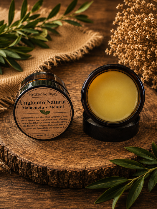 Ungüento Herbal de Mentol & Malagueta