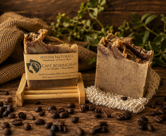 Jabón Natural de Café y Cacao- Exfoliación Natural y Piel Radiante