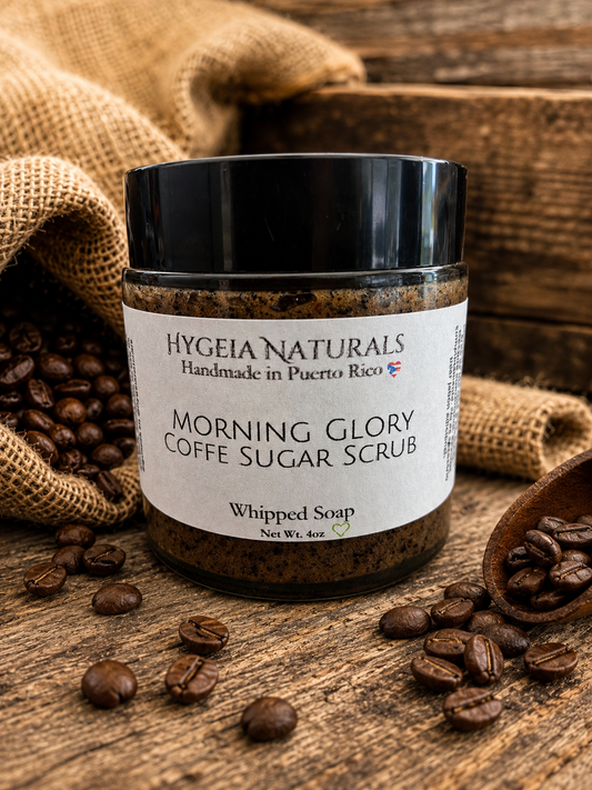 Jabón Batido Exfoliante con Azúcar Morena y Café