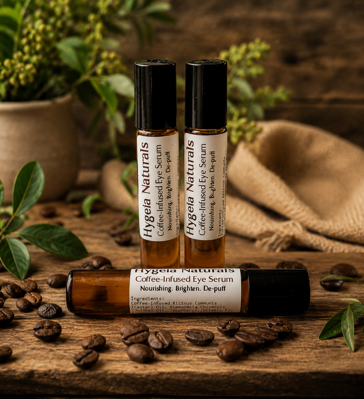 Sérum de Café para Ojos – Revitalizante
