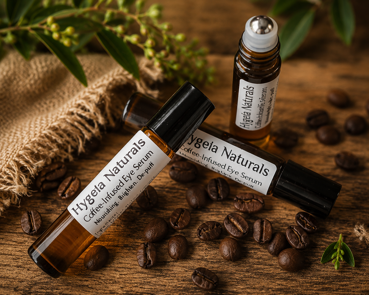Sérum de Café para Ojos – Revitalizante