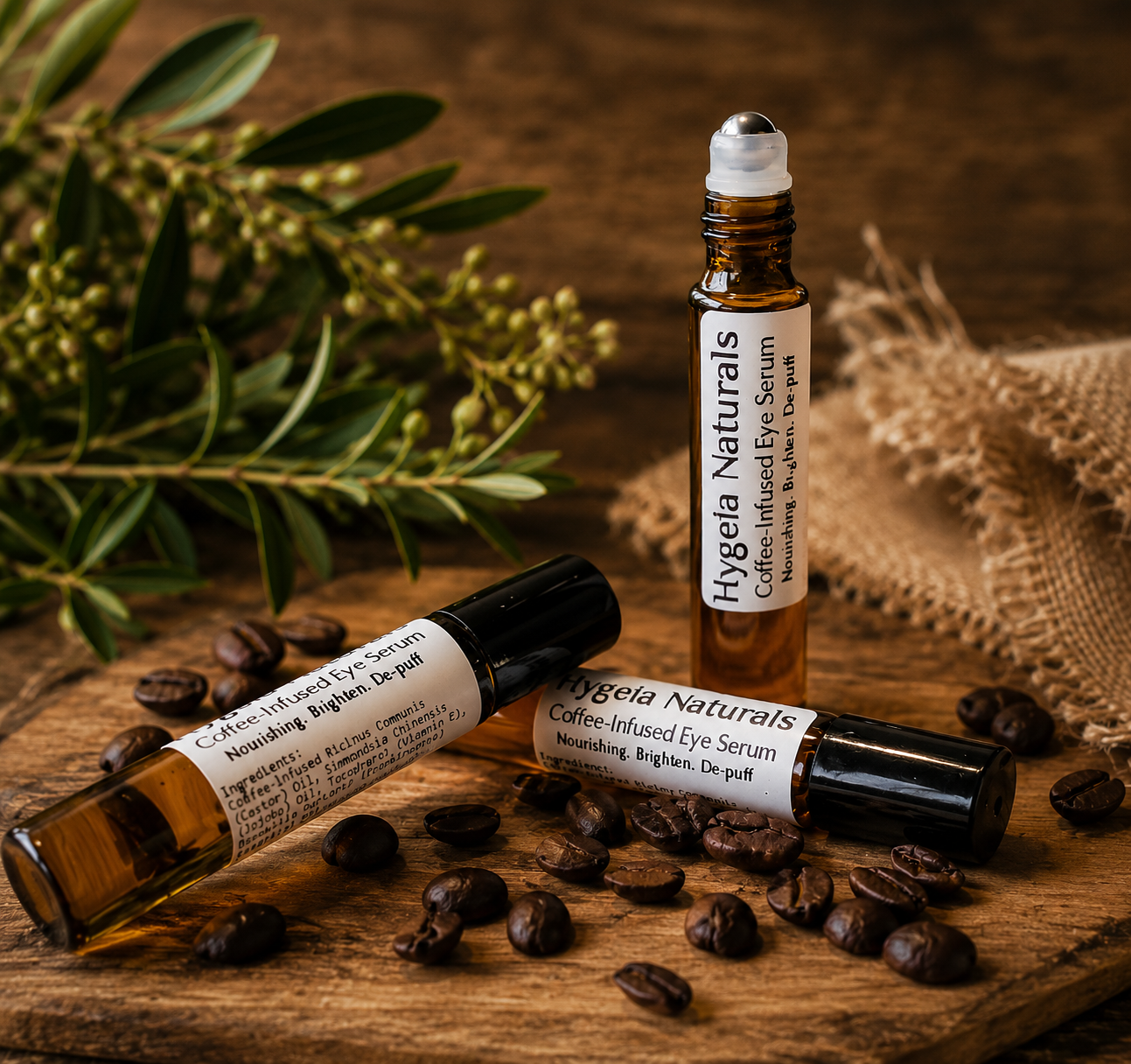 Sérum de Café para Ojos – Revitalizante