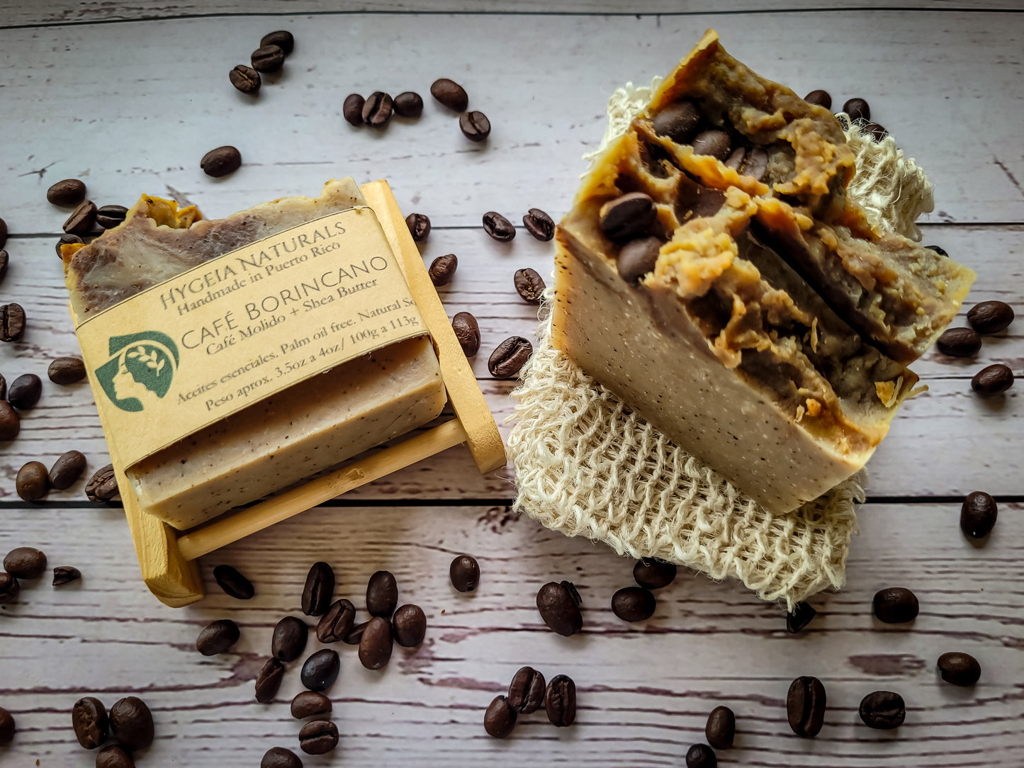 Jabón Natural de Café y Cacao- Exfoliación Natural y Piel Radiante