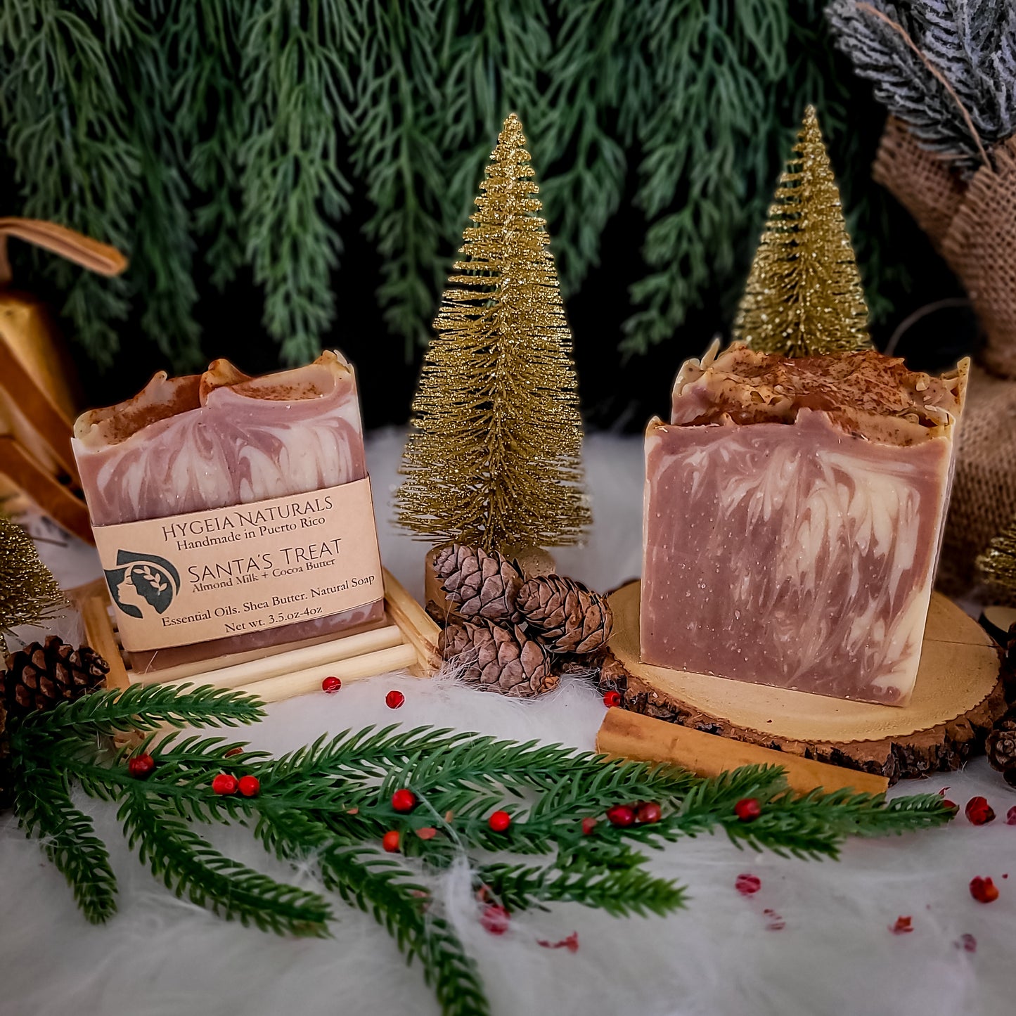 Santa’s Treat – Jabón Artesanal Navideño