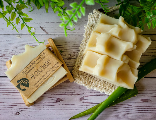 Jabón de Aloe Vera, Menta y Eucalipto
