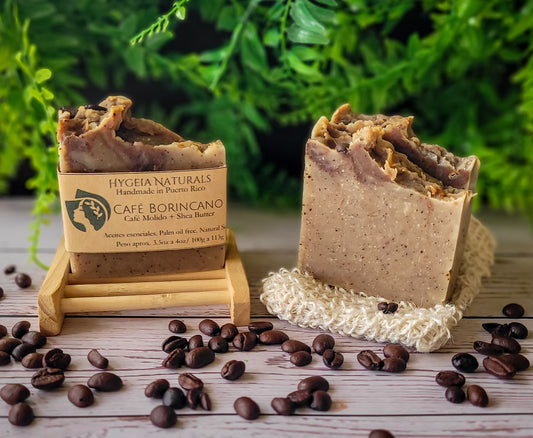 Jabón Natural de Café y Cacao- Exfoliación Natural y Piel Radiante