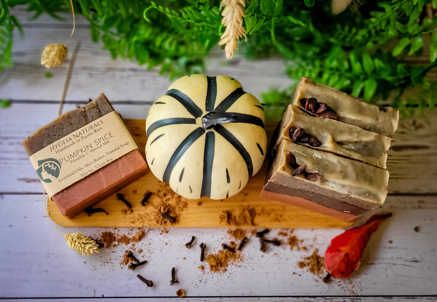 Pumpkin Spiced – Jabón Artesanal de Otoño