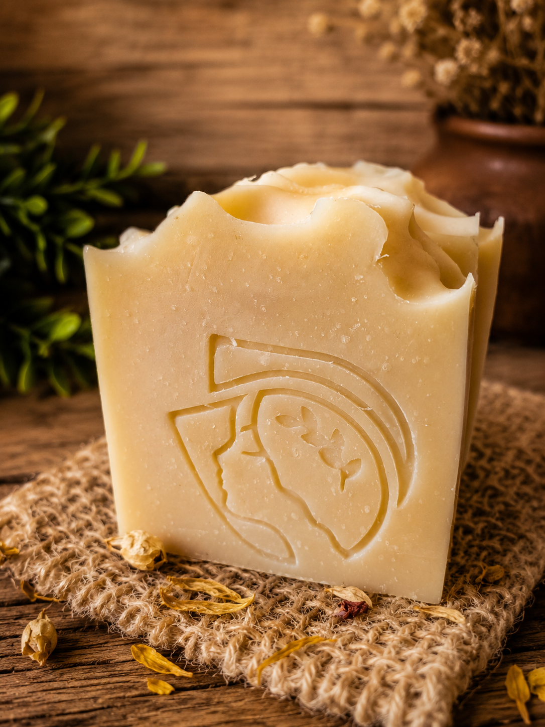 Jabón Artesanal de Colágeno & Aloe Vera – Hidratación y Firmeza