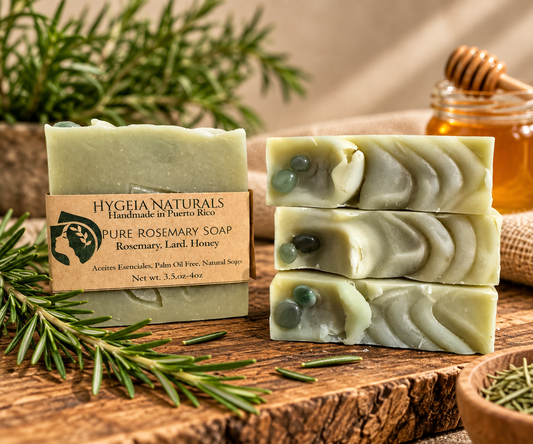Pure Rosemary – Rosemary, Green Clay & Honey Soap