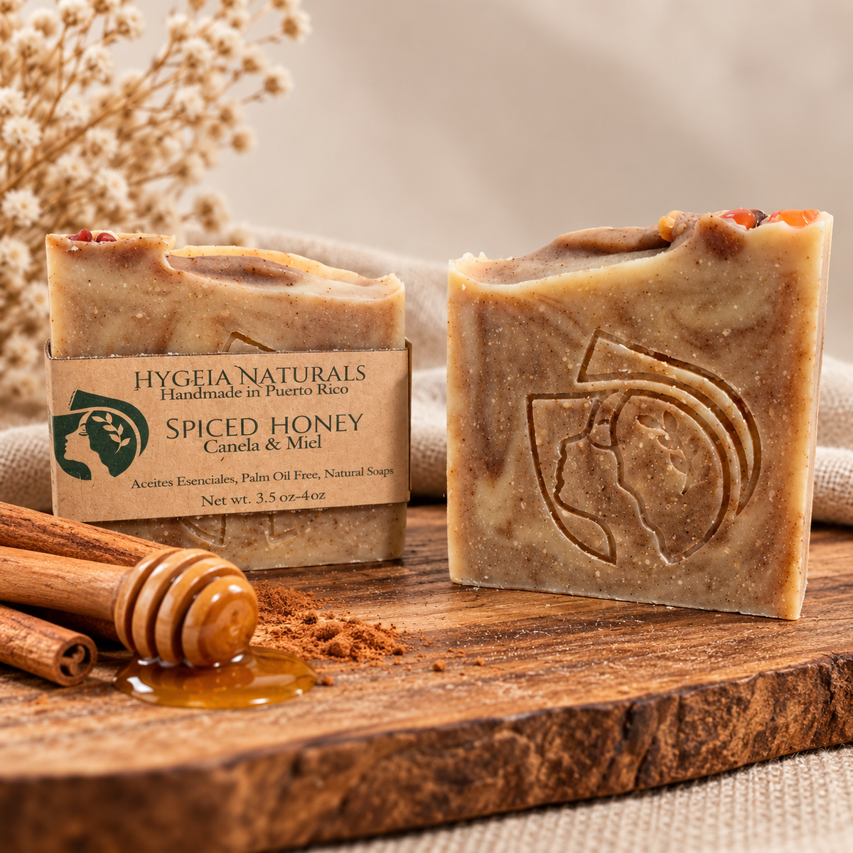 Handmade Honey & Cinnamon Soap – Limited Edition