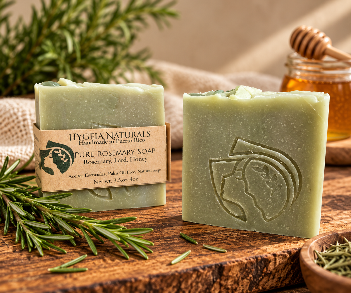 Pure Rosemary – Rosemary, Green Clay & Honey Soap